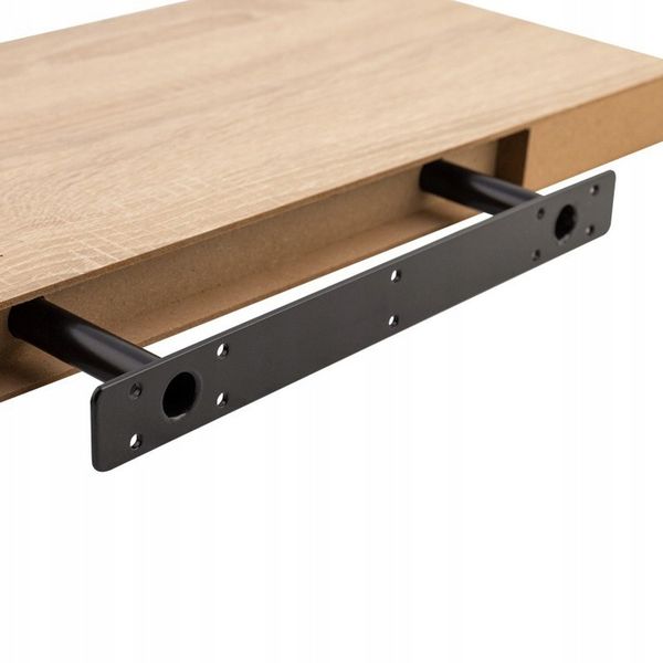 Półka ścienna samowisząca - FS 118x23 Dąb sonoma zdjęcie 8