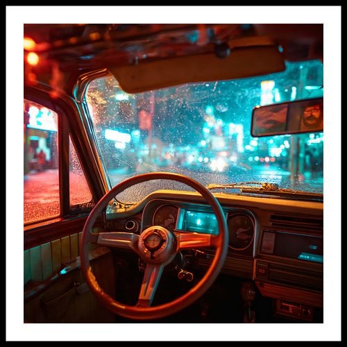 Plakat 50x50cm Nocny Kierowca na Arena.pl