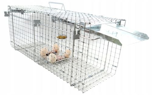 ŻYWOŁAPKA PUŁAPKA NA KUNY SZCZURY ŁASICE NORKI TCHÓRZE ŁASKI ŁAPKA na Arena.pl