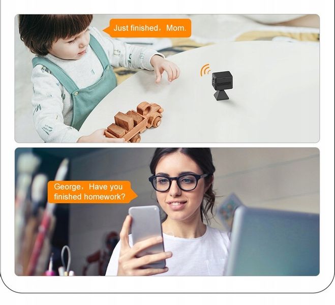 MINI KAMERA 4G NA SIM PODGLĄD NA ZYWO DETEKCJA ALARMY DO 10 DNI PRACY MK01G zdjęcie 5