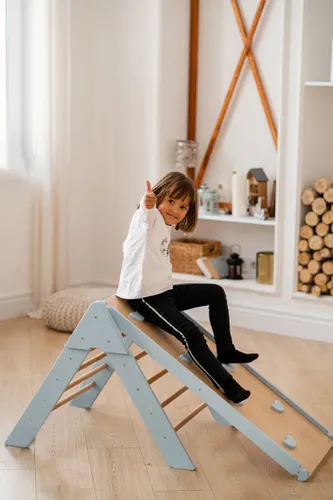 domowy plac zabaw Moon błękitny MALPISZON.PL na Arena.pl