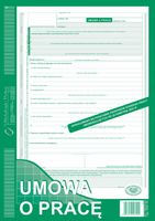 umowa o pracę a4 nowa 500-1k