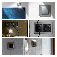 ŚCIEMNIACZ DO PASKÓW RGBW WIFI DIMMER SIMON 54 GO DESRGB1W.01/49 CZARNY MAT