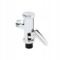 AUTOMAT SPŁUKUJĄCY WC ZAWÓR DO SPŁUCZKI PISUARU 3/4 CHROM SPŁUCZKA SOLIDNY
