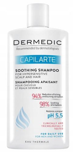 Dermedic szampon kojący do włosów i nadwrażliwej skóry głowy 300 ml na Arena.pl