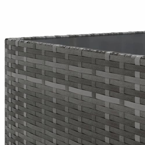 10-cz. zestaw wypoczynkowy do ogrodu, z poduszkami, szary na Arena.pl