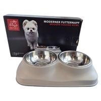 Miska Podwójna Dla Psa Kota Antypoślizgowa 300ml