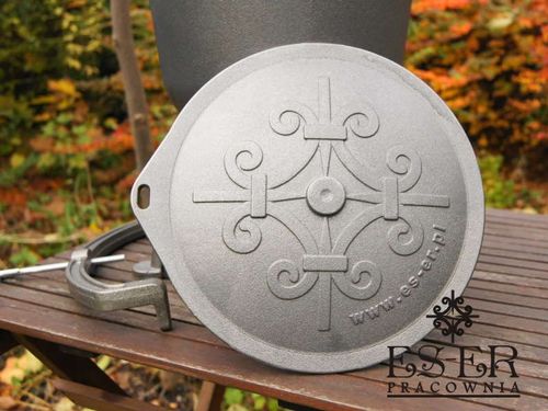 Kociołek myśliwski żeliwny 7l - polski producent ES-ER na Arena.pl