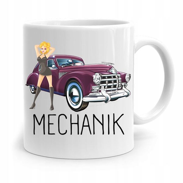 Kubek Prezent Dla Mechanika Mechanik Z Nadrukiem Ze Zdjęciem zdjęcie 1