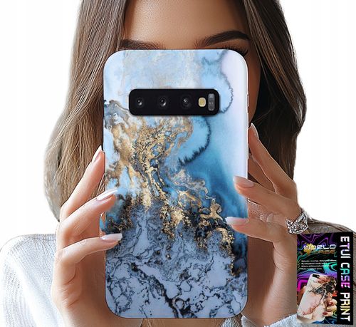 ETUI DO SAMSUNG GALAXY S10 PLUS - MARMUREK MARMURKI DAMSKIE WZORY +FOLIA na Arena.pl