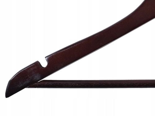 WIESZAK DREWNIANY ZESTAW 30x WIESZAKI DREWNIANE BRĄZOWE NA UBRANIA DO na Arena.pl