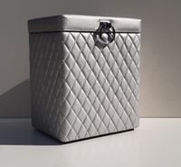 Kufer Kosz na pranie Bieliźniak Pikowany Glamour