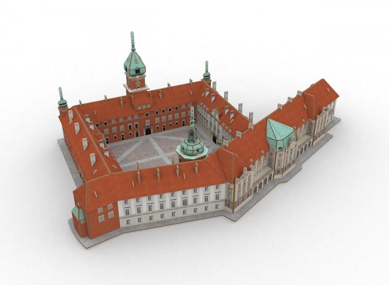 Puzzle 3D Zamek Krolewski MC268H 20268 02682 zdjęcie 4