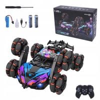 SAMOCHÓD ZDALNIE STEROWANY 6WD POZA DROGĄ OBRÓT O 360° Z ŚWIATŁE I SPRAY