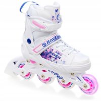 Rolki Regulowane RAVEN Meia 28-32 Kółko LED