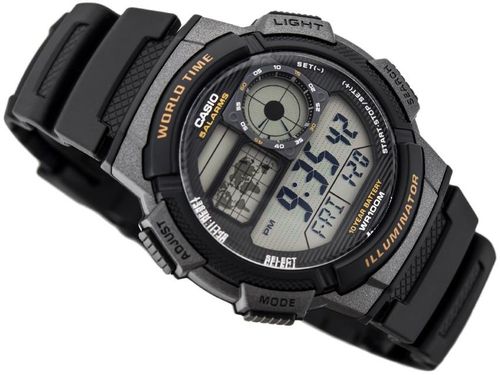 CASIO AE-1000W 1AV (zd073a) - WORLD TIME na Arena.pl