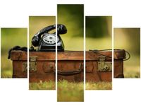 OBRAZ TELEFON RETRO WALIZCE