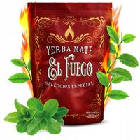 Yerba Mate El Fuego Elaborada NAJMOCNIEJSZA 500g