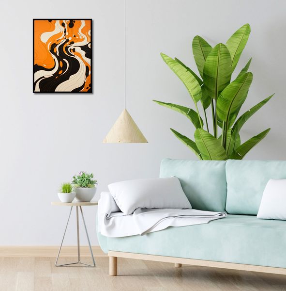 Plakat 40x50cm Tańczący Atrament zdjęcie 4