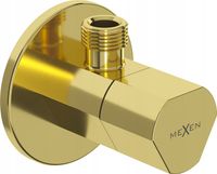 MEXEN T ZAWÓR KĄTOWY DO BATERII 1/2"x3/8" ZŁOTY