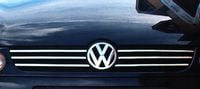 VW POLO - Listwy CHROM GRILL atrapa Tuning
