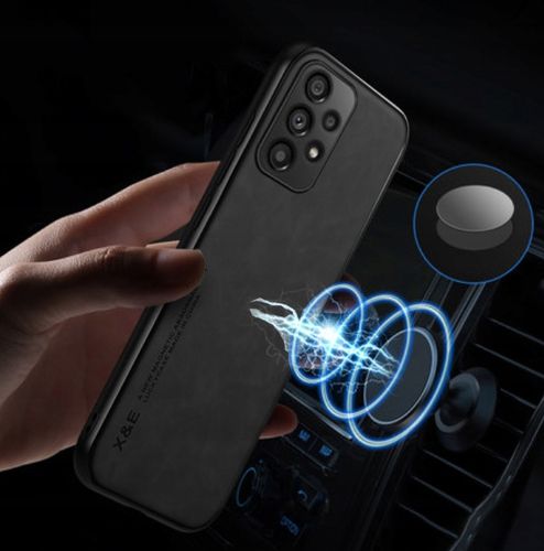 Etui Skórzane DO SAMSUNG GALAXY A52s A52 5G A52s 5G Case + Szkło Czarne na Arena.pl