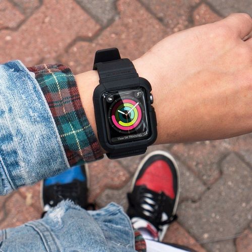 Pasek Spigen Rugged Armor Pro do Apple Watch black na Arena.pl