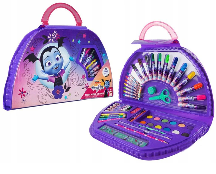 VAMPIRINA WALIZKA ZESTAW ARTYSTYCZNY DVP-4139 zdjęcie 2
