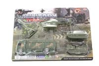 zestaw zabawek militarnych, wojskowe 5-el. 4x5 cm i 6x6 cm sn54804