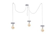 Lampa wisząca 3xE27 SATURN GREY