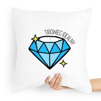 Dla Tirowca Prezent Poduszka Idealny Z Nadrukiem Ze Zdjęciem