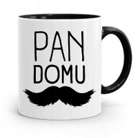 Kubek Czarny Dla Chłopaka Pan Domu Z Nadrukiem Ze Zdjęciem
