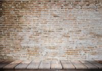 FOTOTAPETA mur ściana cegła deski 3D 300x210 FLIZ