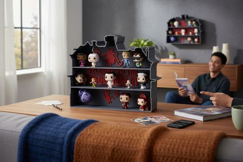 Stranger Things Upside Down Stand – ekspozytor 3D stojak do figurek na Arena.pl