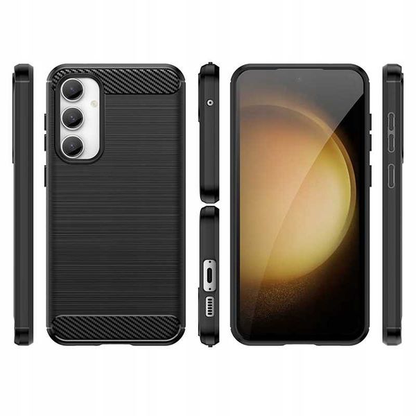 Spacecase Carbon Galaxy S23 Fe Black zdjęcie 3