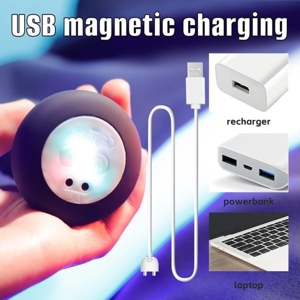 Lighting Anal Plug Black zdjęcie 1