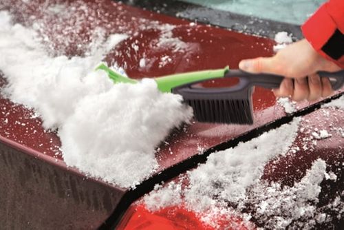 Drapak do lodu ICE CAR 2 żółty Prosperplast na Arena.pl