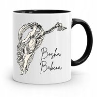 Kubek Czarny Dzień Babci Boska Babcia Prezent Z Nadrukiem Ze Zdjęciem