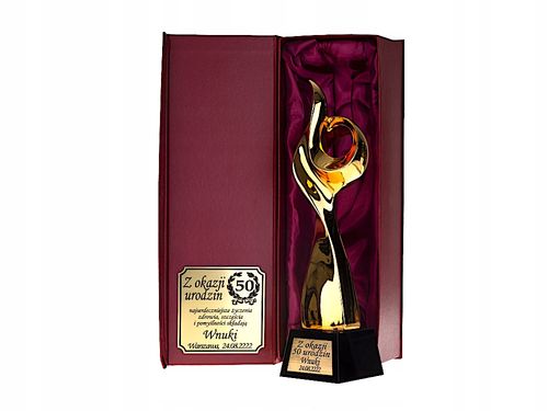 Spirala Statuetka Nagroda dla Klienta Szefa Dyplom na Arena.pl
