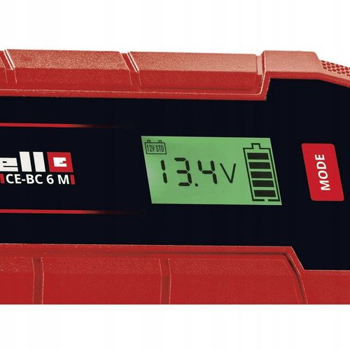 EINHELL PROSTOWNIK SAMOCHODOWY CE-BC 6A DO ŁADOWANIA ŁADOWARKA 1002235 na Arena.pl