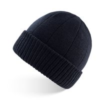 czapka męska zimowa beanie ciepła paolo peruzzi  br-03-db