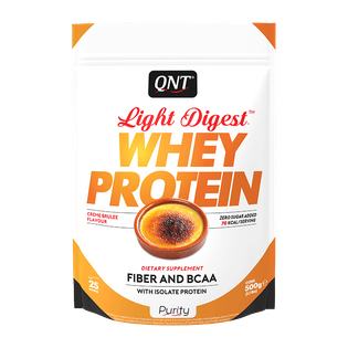 QNT - Light Digest Whey Protein - 500 g creme brulee