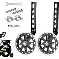 KÓŁKA PODPOROWE BOCZNE DO ROWERU 12-20" LED ŚWIECĄCE KOLOROWE UNIWERSALNE