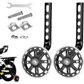 KÓŁKA PODPOROWE BOCZNE DO ROWERU 12-20" LED ŚWIECĄCE KOLOROWE UNIWERSALNE