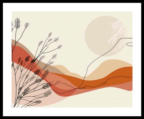 Plakat 50x40cm Ciepło Zachodów na Arena.pl