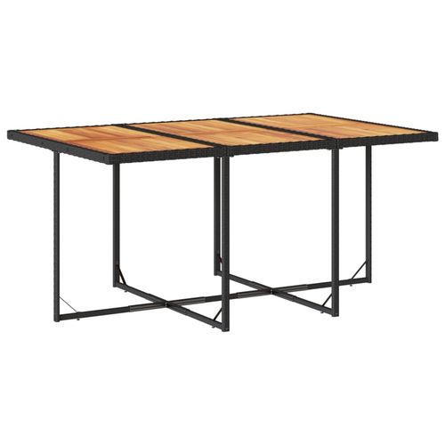 11-cz. zestaw mebli do ogrodu, z poduszkami, czarny rattan PE na Arena.pl