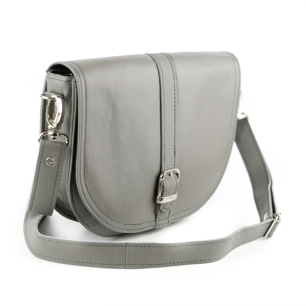 T-05 Torebka kopytko-szary KEMER zdjęcie 2