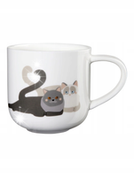 ASA Kubek Coppa 400ml Love is in the air porcelanowy pojemny zwierzątko