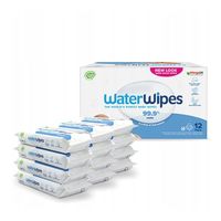 WaterWipes Chusteczki nawilżane BIO 12x60szt 99,9% wody delikatne