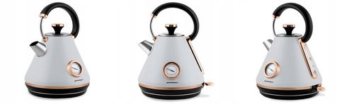 CZAJNIK ELEKTRYCZNY Z TERMOMETREM BEZPRZEWODOWY RETRO 1,7L BERDSEN na Arena.pl